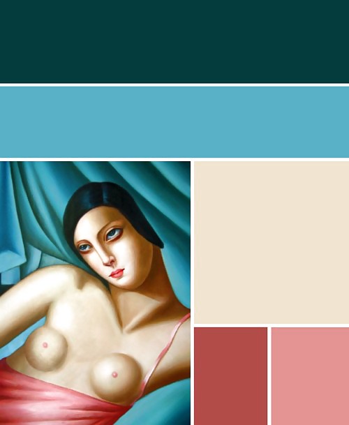 Erotic Art Deco Painting of Tamara de Lempicka #36635929