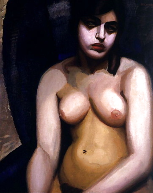 Erotic Art Deco Painting of Tamara de Lempicka #36635935