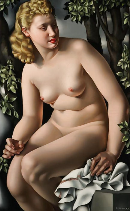 Erotic Art Deco Painting of Tamara de Lempicka #36635949