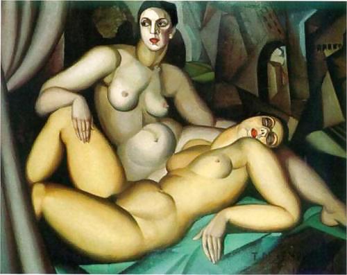 Erotic Art Deco Painting of Tamara de Lempicka #36635954