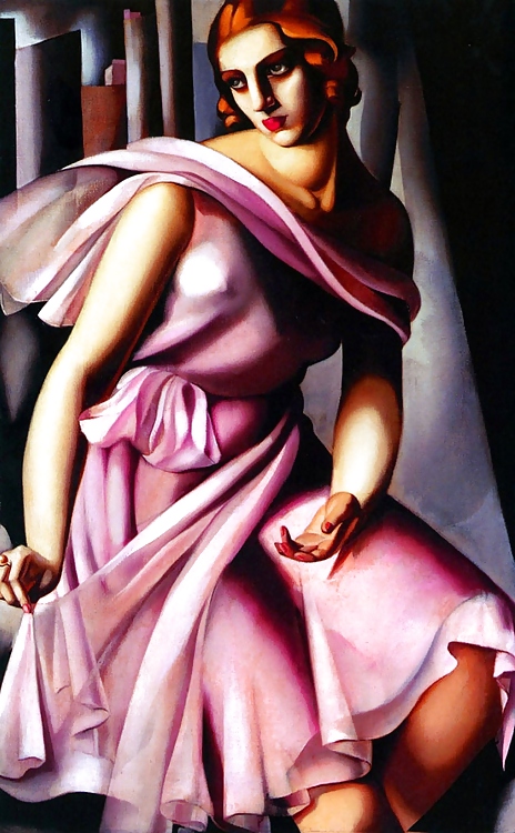 Erotic Art Deco Painting of Tamara de Lempicka #36635960