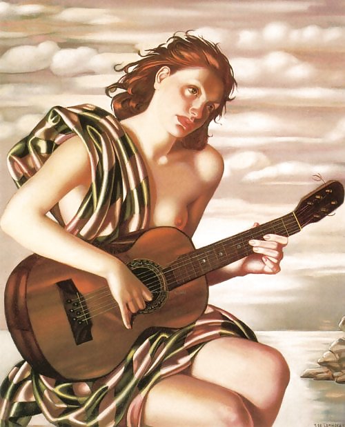 Erotic Art Deco Painting of Tamara de Lempicka #36635978