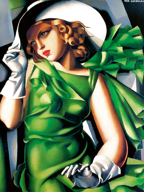Erotic Art Deco Painting of Tamara de Lempicka #36635994