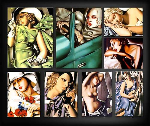Erotic Art Deco Painting of Tamara de Lempicka #36635999