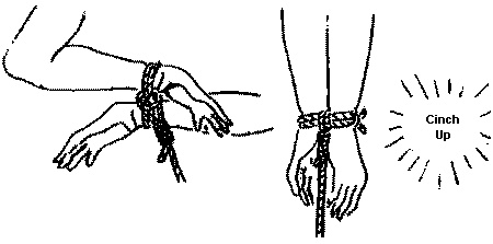 Self-bondage technique #33090706