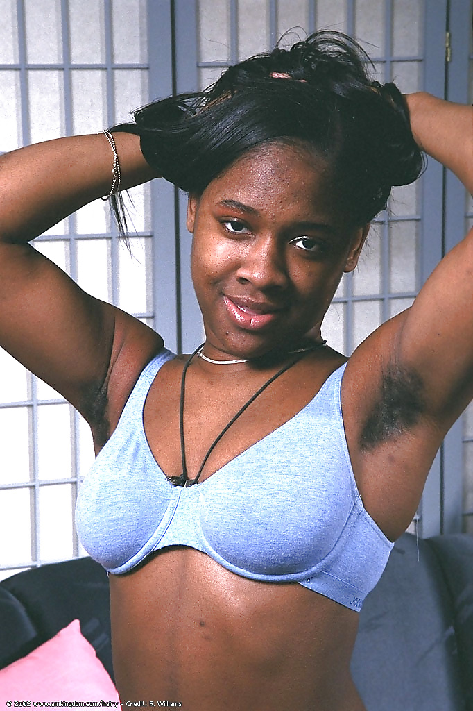 Black beauties showing hairy armpits - and more! (2) #29180786