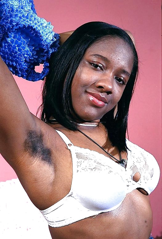 Black beauties showing hairy armpits - and more! (2) #29180801