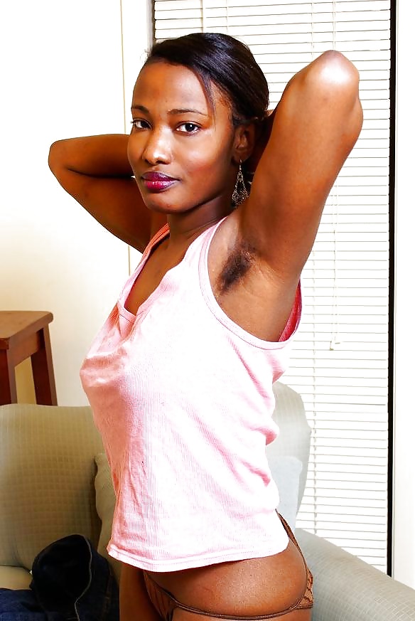 Black beauties showing hairy armpits - and more! (2) #29180898
