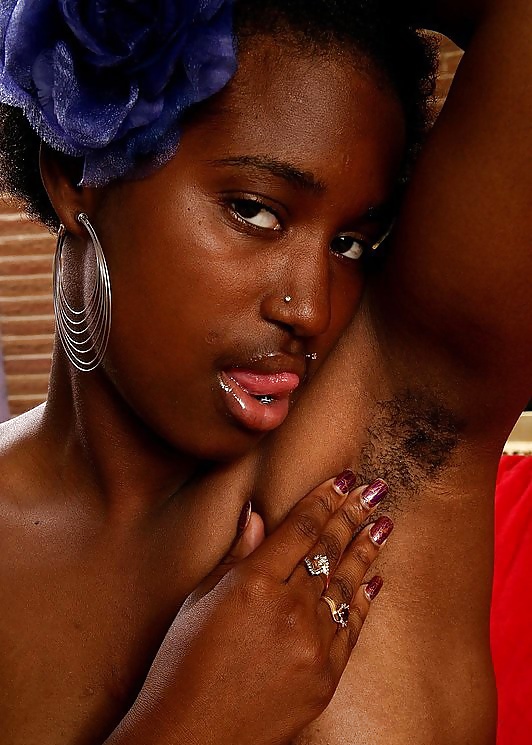 Black beauties showing hairy armpits - and more! (2) #29181142