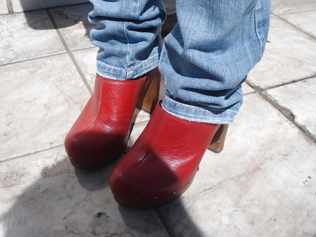 Red Clogs I #34108708