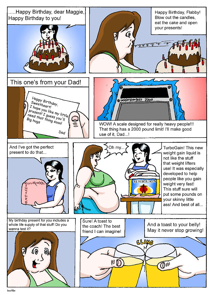 Weight gain comic #25435638