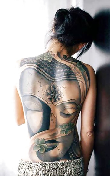Tattoo-Mädchen-Kunstfotografie #33063355