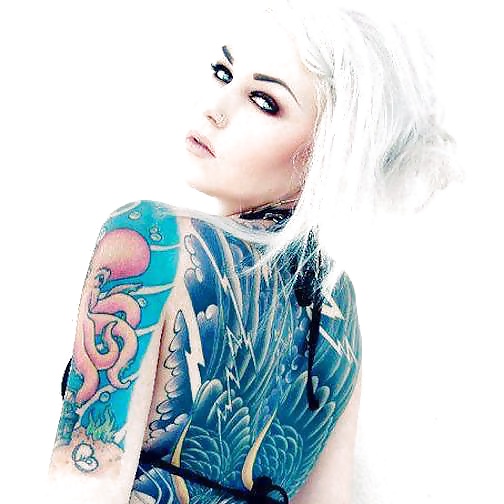 Tattoo girl-art photography #33063493