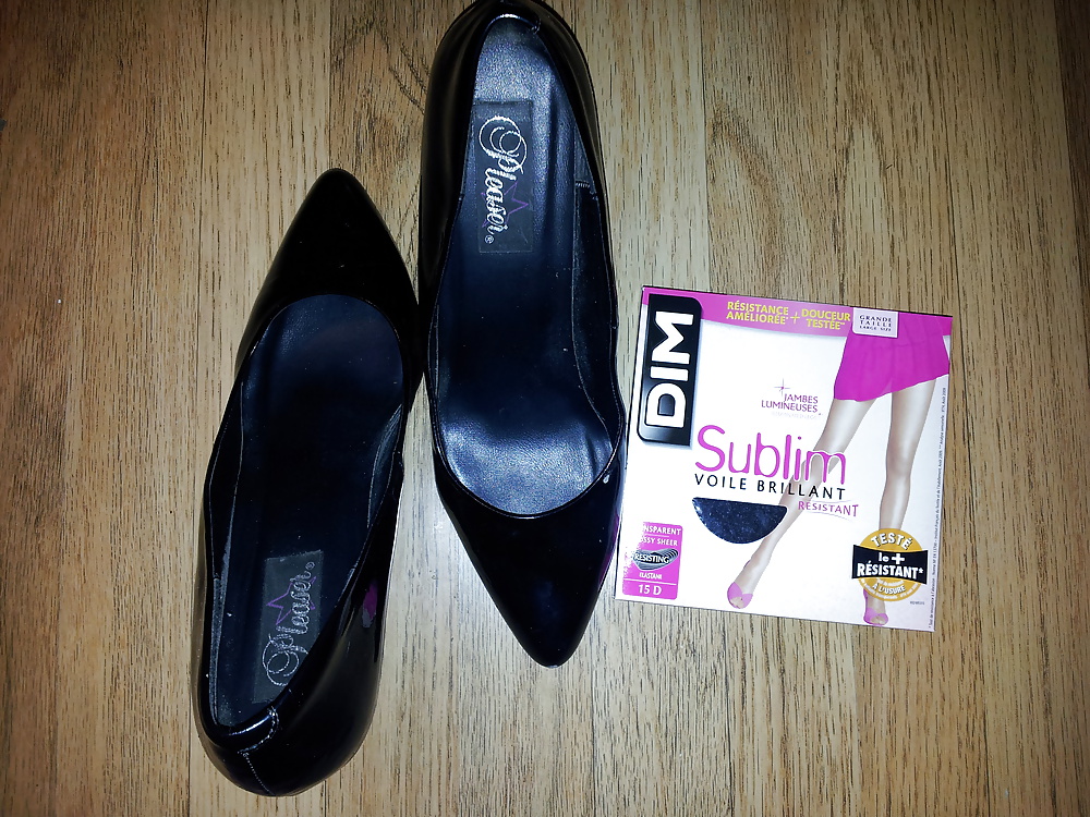 My heels and nylons. #24204588