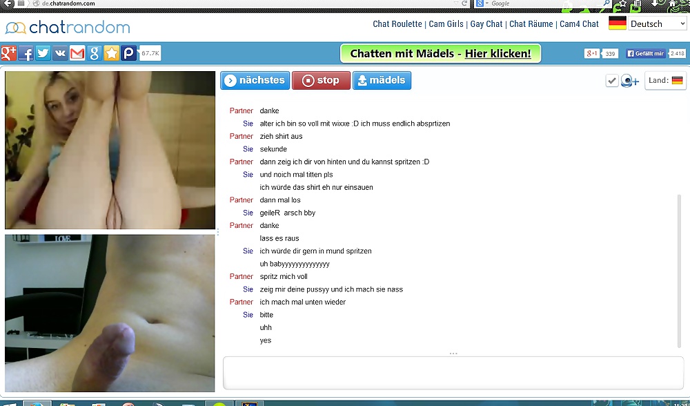 Chatrandom sluts
 #40388111