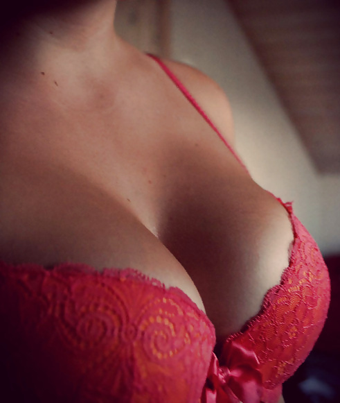 Big, beautiful tits #26--red bras and panties #31186869