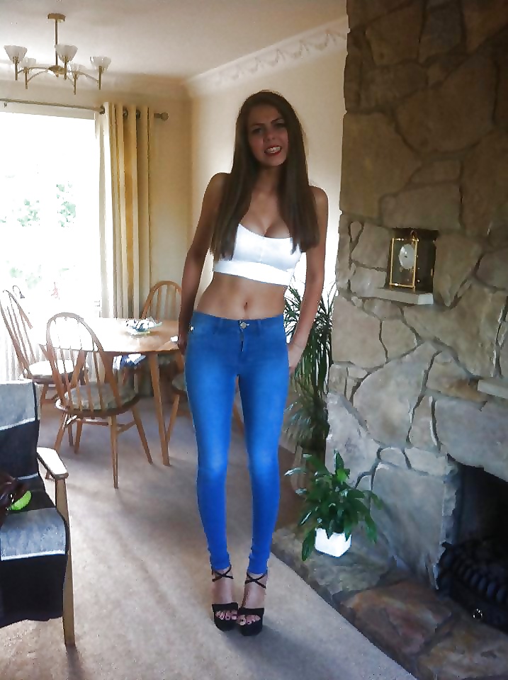 Hot little teens in skin tight jeans #39236329