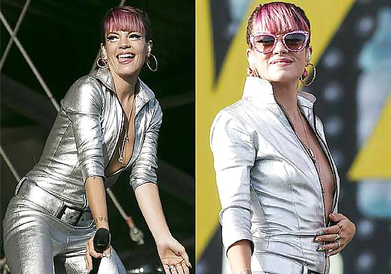 Lily Allen Kleiderschrank Fehlfunktionen #32893594