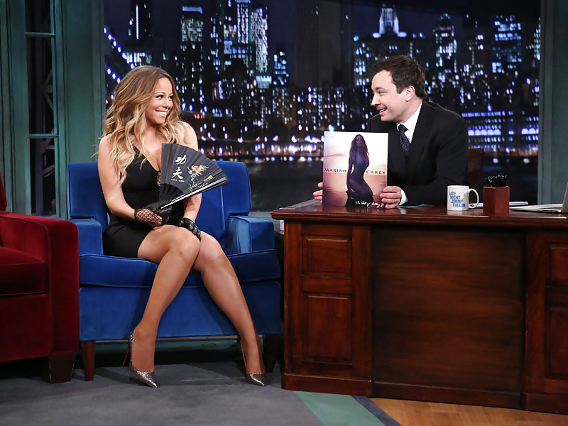 Mariah Carey Auf Jimmy Fallon #28082059