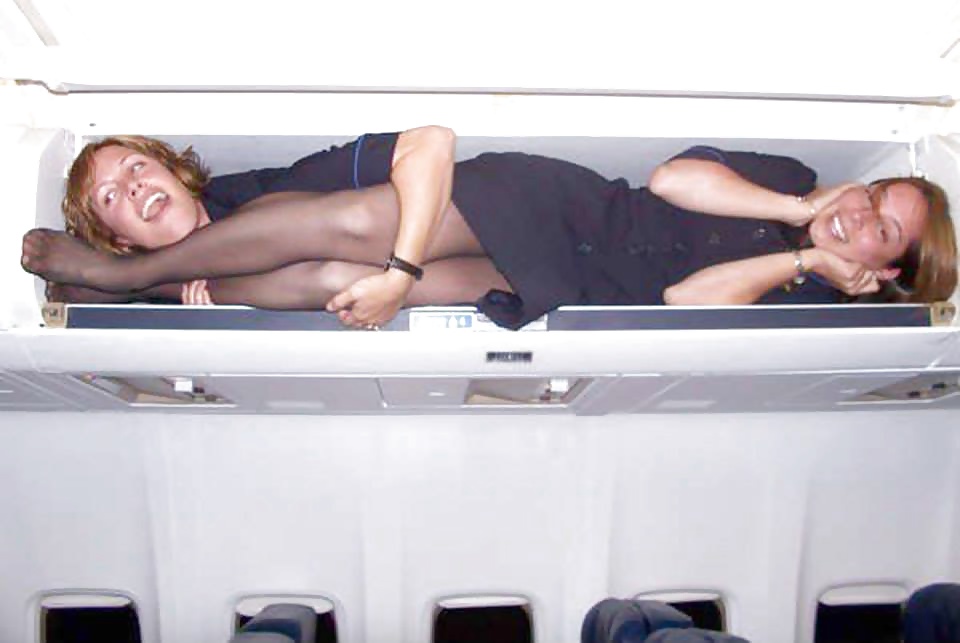 Stewardess e hostess in calze di nylon
 #32758801