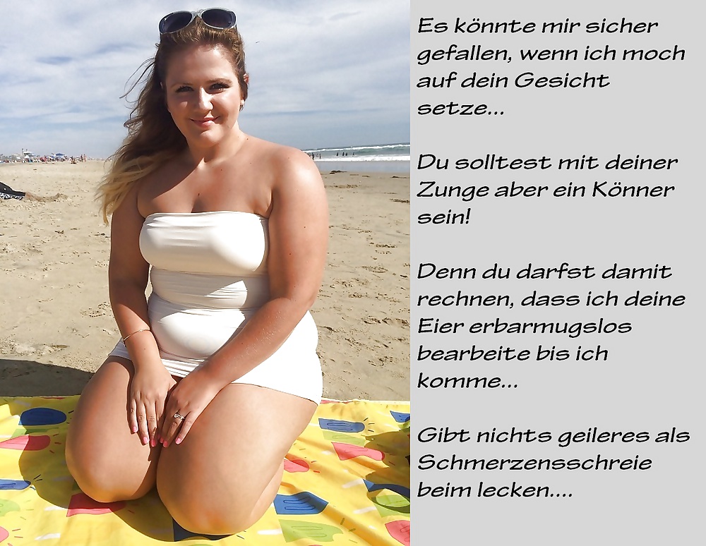 Femdom captions german part 55  #30030644