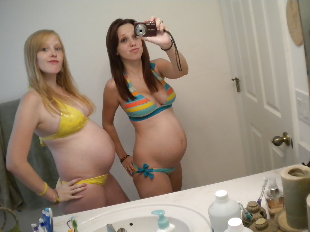 Slaggy pregnant teens used as a cum dumpster! part 1 #28653287