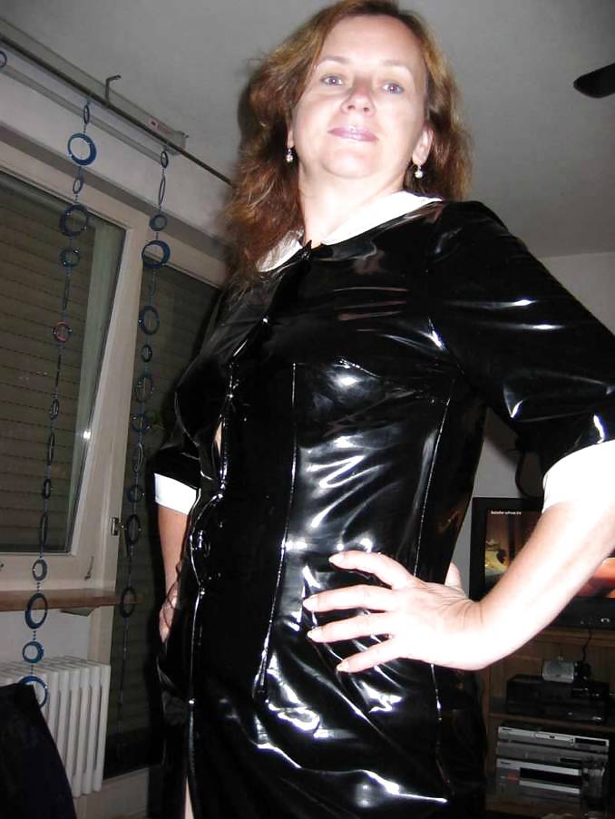 Sandra a german fetish queen bitch in pvc latex #37880867