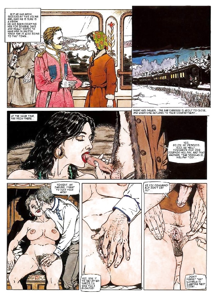 Erotischen Comic-Kunst 21 - Das Mädchen Fom Die Steppen #38048910