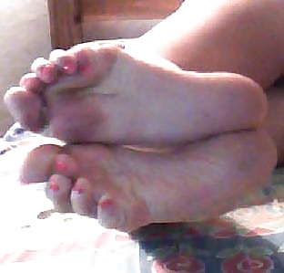 Kolumbianisch Weiße Mädchen Füße #28544210