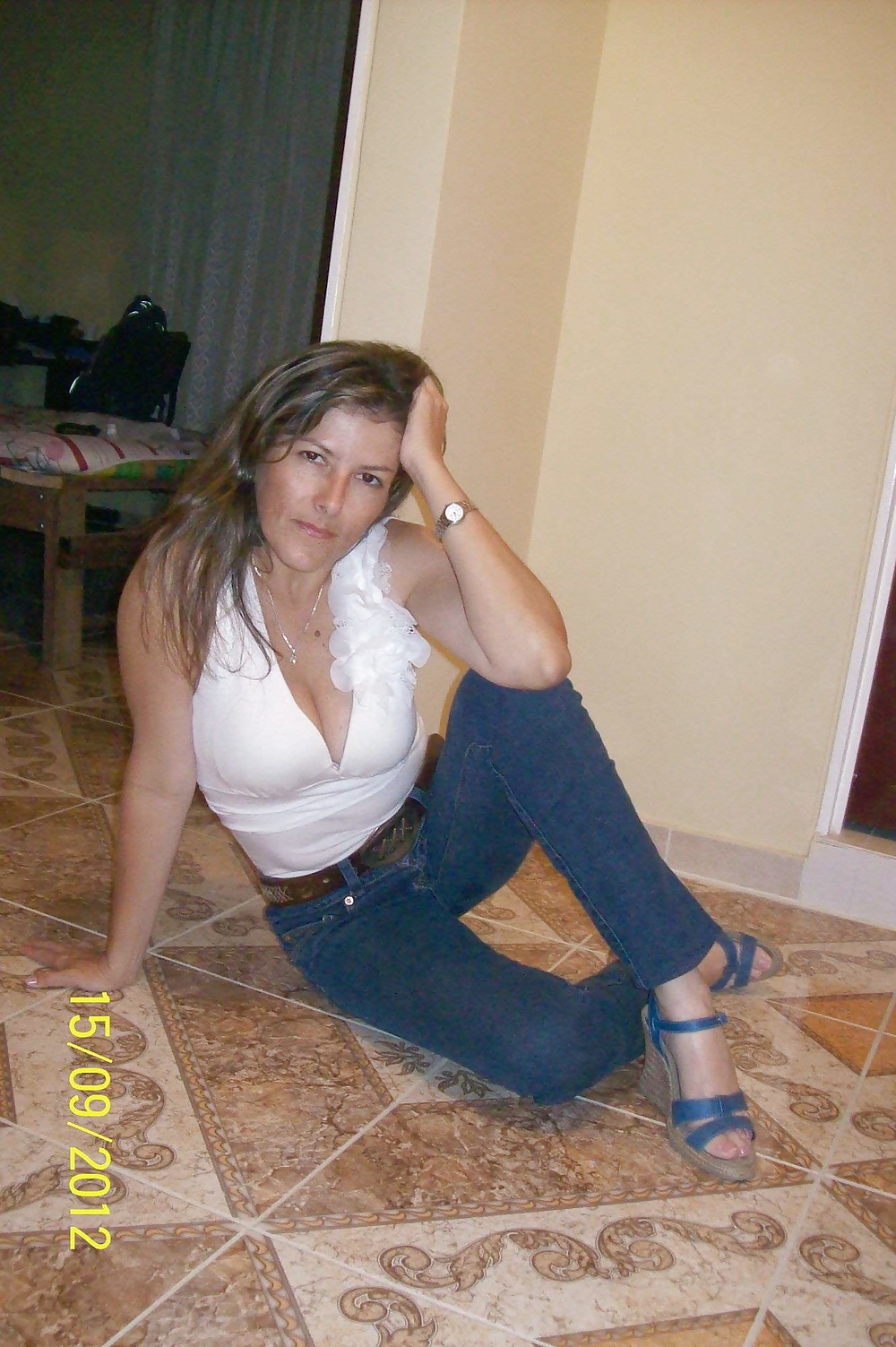 Kolumbianisch Weiße Mädchen Füße #28549743
