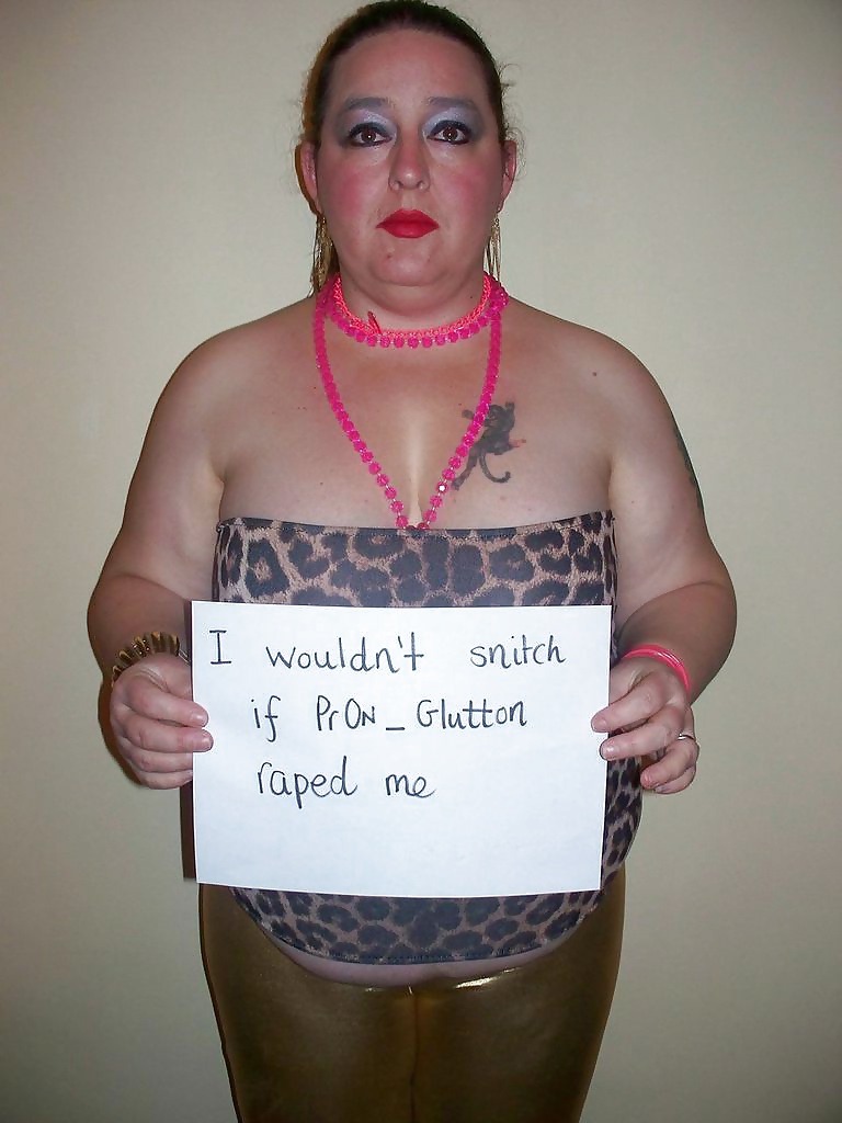 FatCuntPig Karen Dunne- Whore with Sign (Pr0n) #38686938