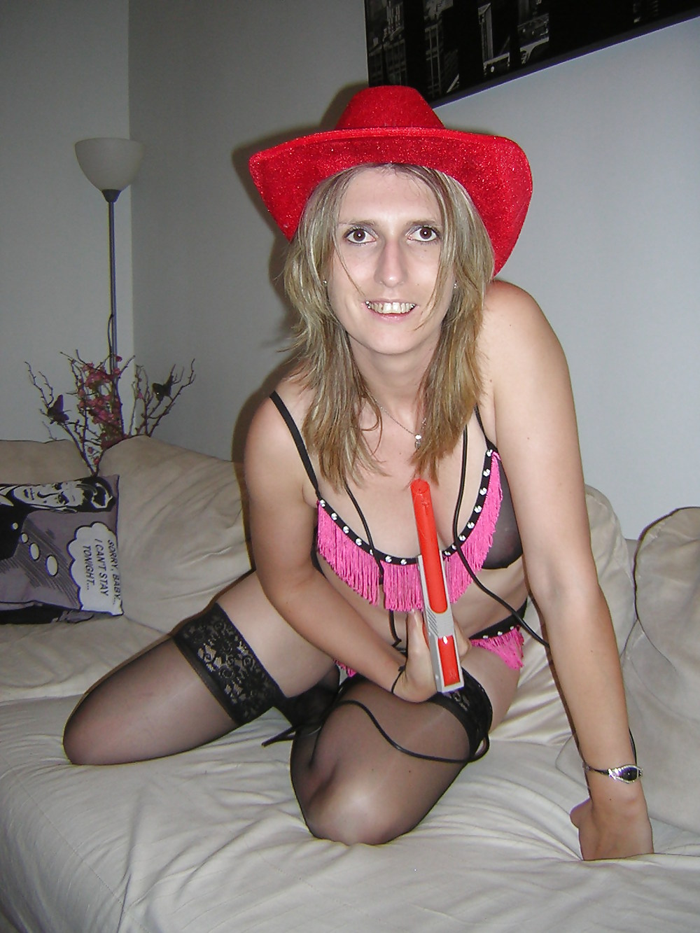 French amateur in sexy cowgirl :) #23247270
