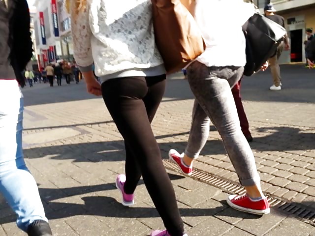 Offen Ass Leggins Mix Jugendlich #24872842