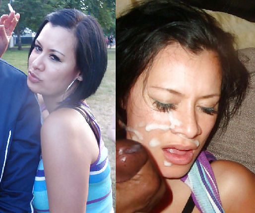 Prima e dopo il sesso e i trattamenti del viso.
 #23611764