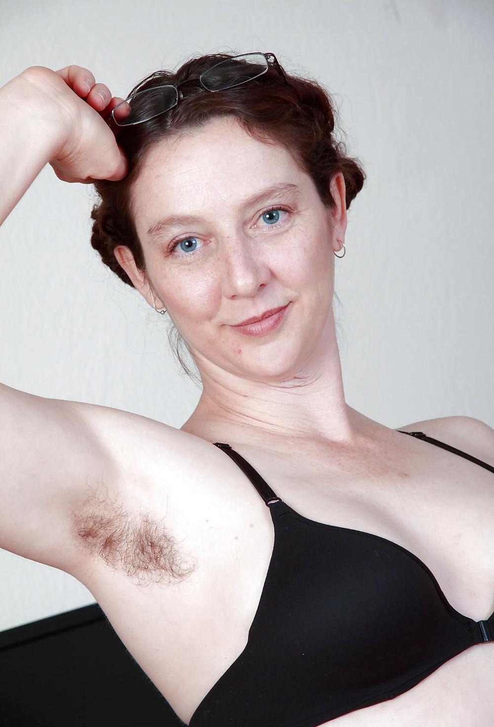 Girls with hairy, unshaven armpits A #37050185
