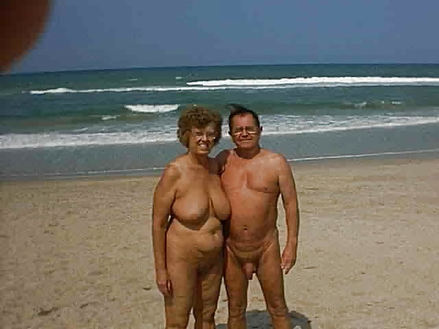 Matures and grannies on the beach #39165059