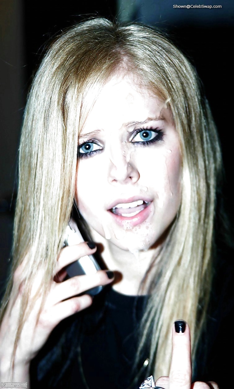 Avril Lavigne cumshots & bukkake #3 #39120618