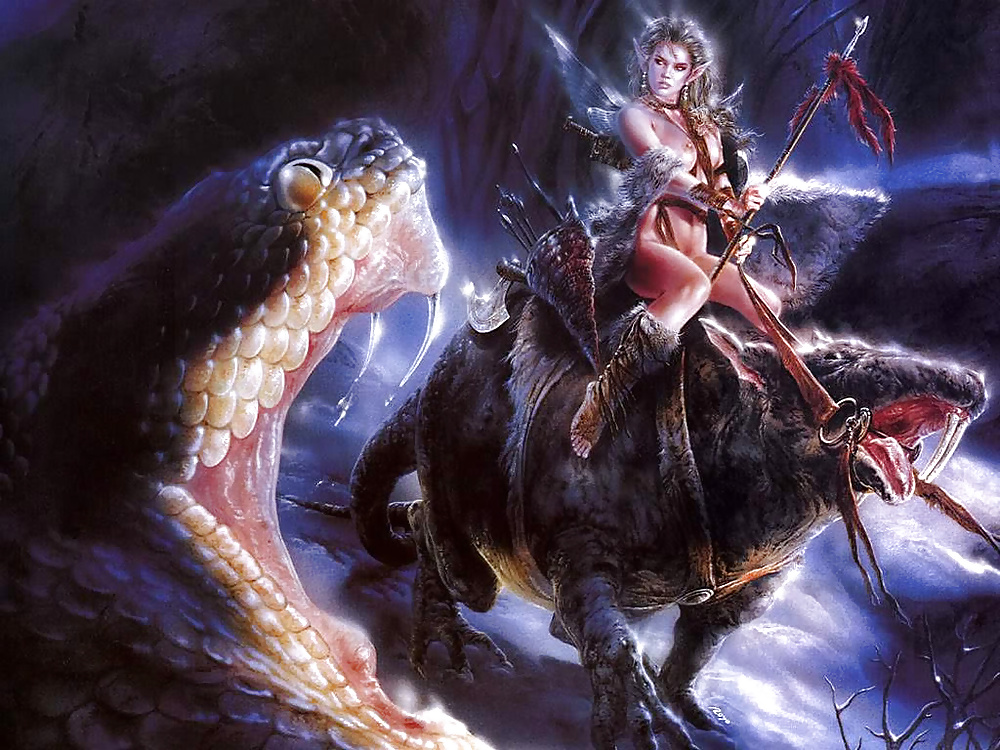 El fantástico arte de luis royo...a celine
 #28437385