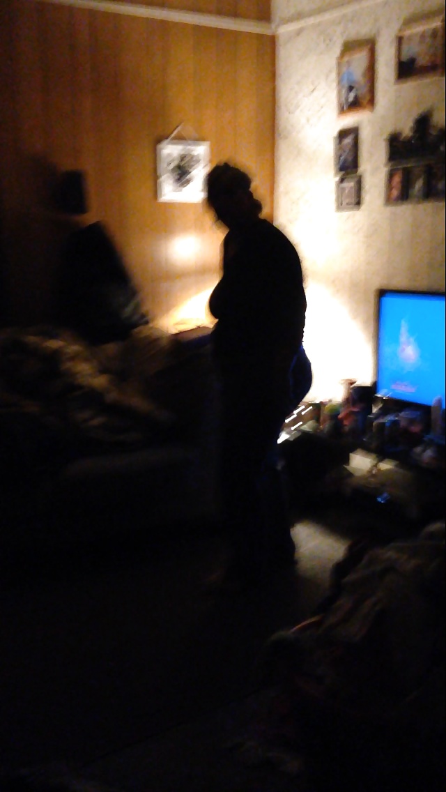 Side view of stepsis big floppy tits #32123399