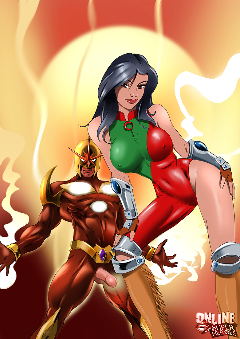 0200- Dr.BUG Cartoon Comics - Super Heroines Fucking -6- N-R #40066220
