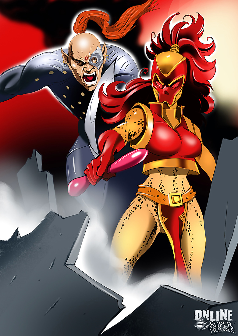 0200- Dr.BUG Cartoon Comics - Super Heroines Fucking -6- N-R #40066350