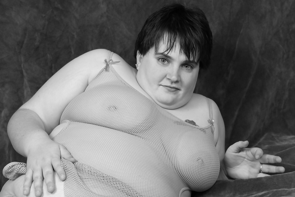 Kaylee B & W Netzstrümpfe #39411506