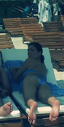 Spy sexy teens ass, bikiny pool and beach romanian #39171587