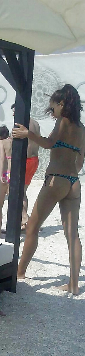 Spy sexy teens ass, bikiny pool and beach rumano
 #39171608
