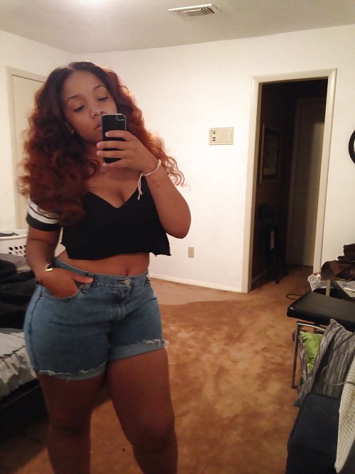 Thick Black Girl Selfie #31417509