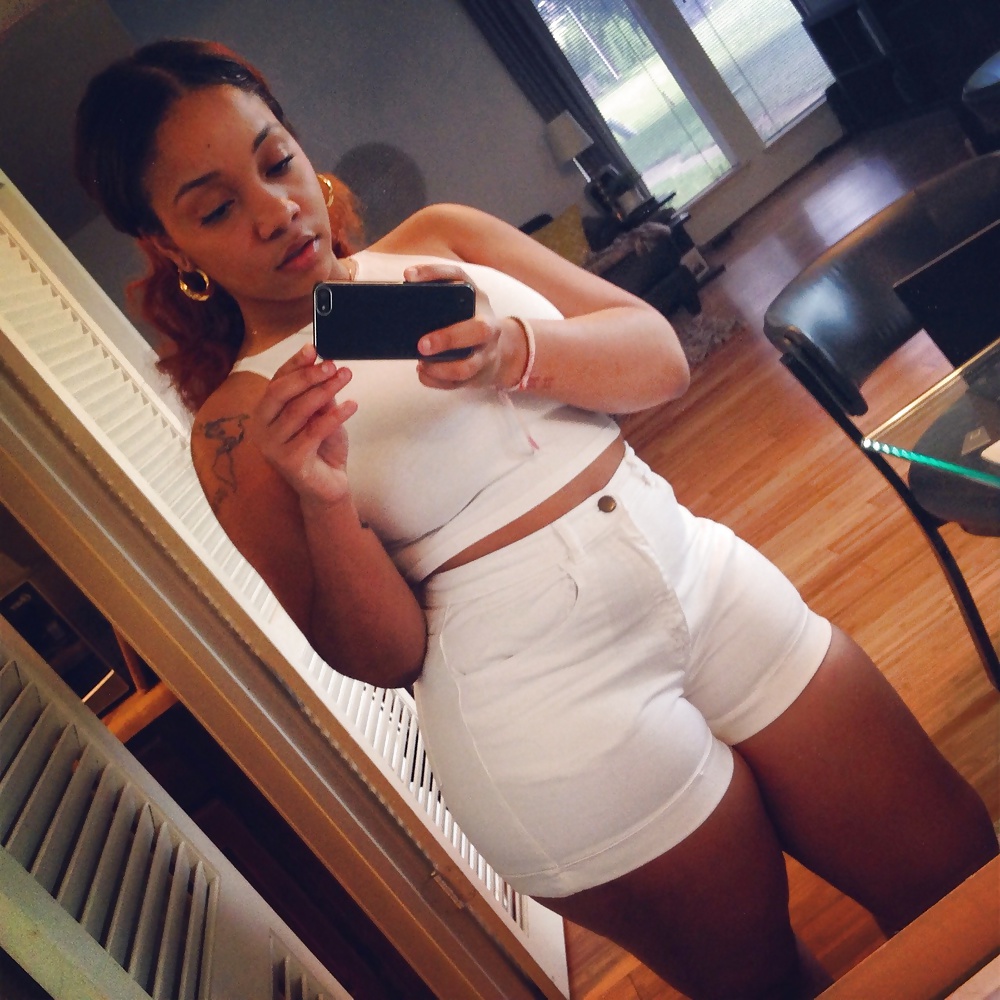 Thick Black Girl Selfie #31417516