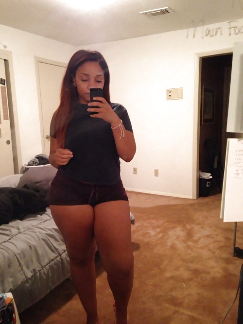 Thick Black Girl Selfie #31417537