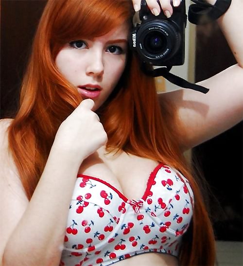 Goddess redheads don't need to be nude for you to cum #25653417
