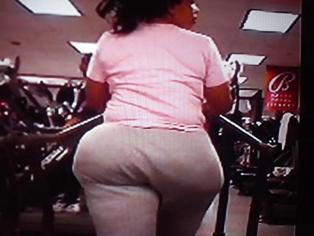 Big booty gilf on treadmill #23597520