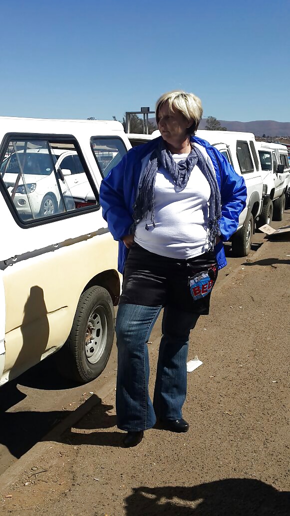 My wife at a taxi rank #29103727